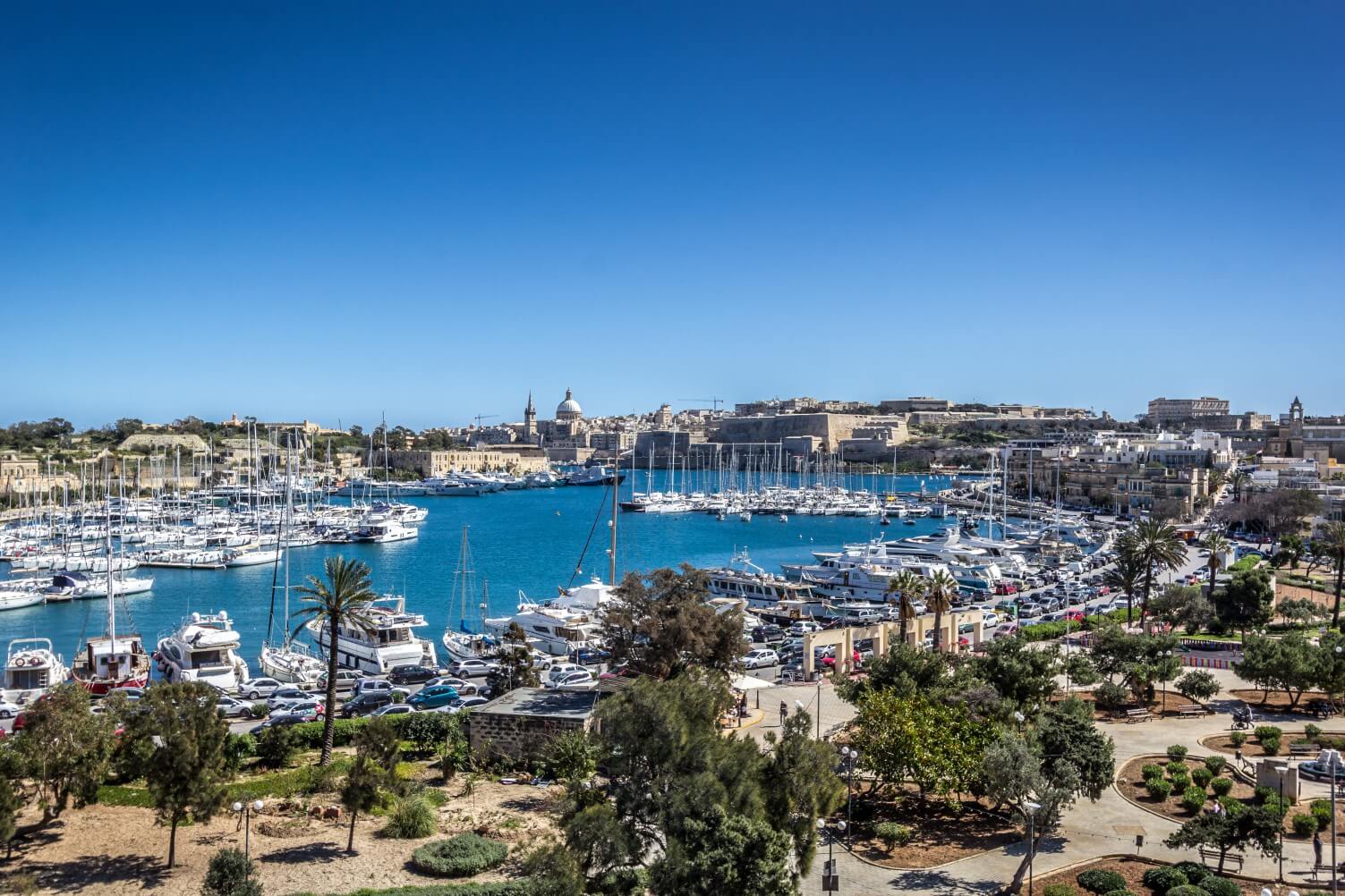 View from The Fountain in Malta | Perry Estate Agents